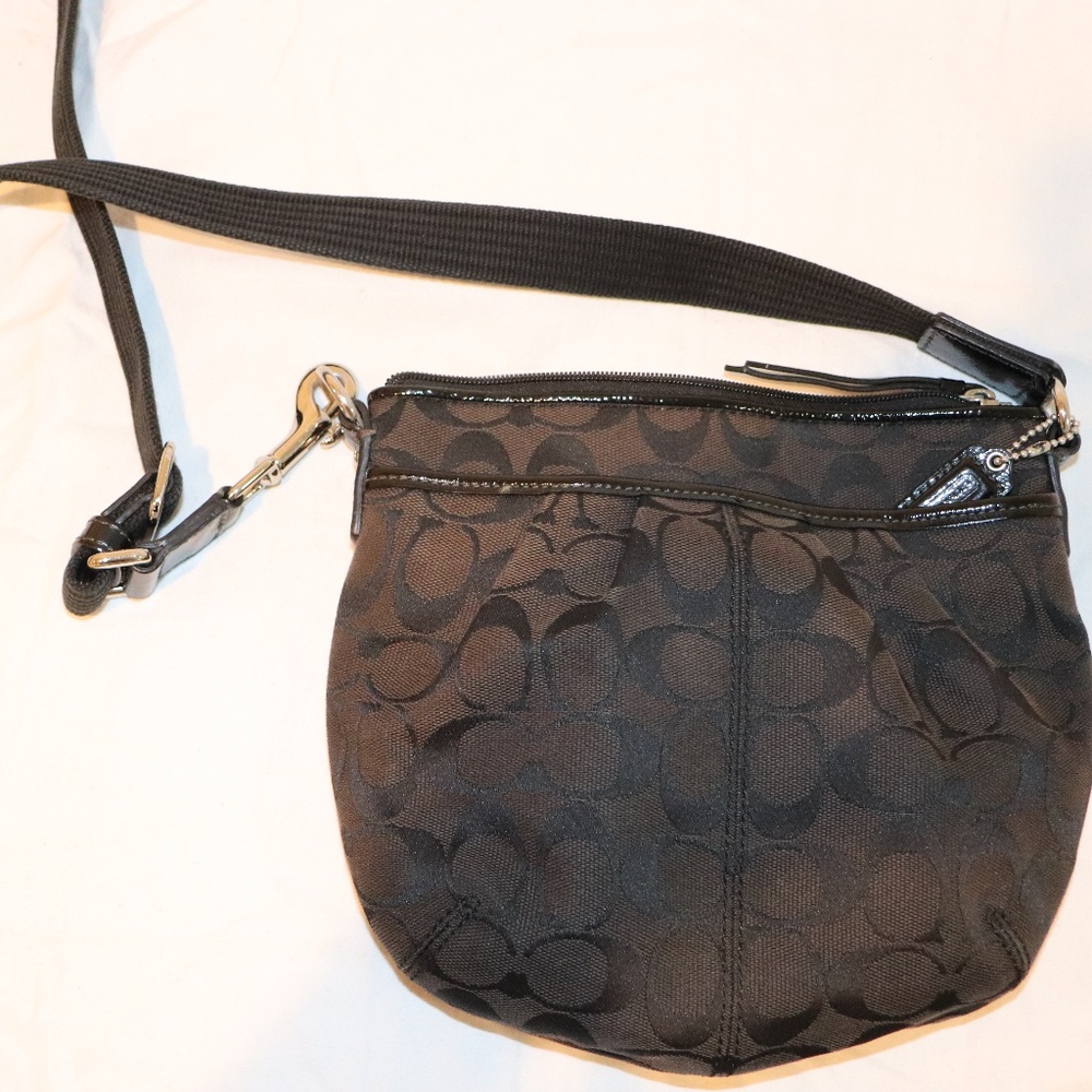 Black Coach Crossbody